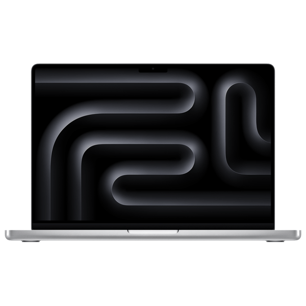MacBook_Pro_14-in_M3_Silver_Pure_Front_Open_Screen